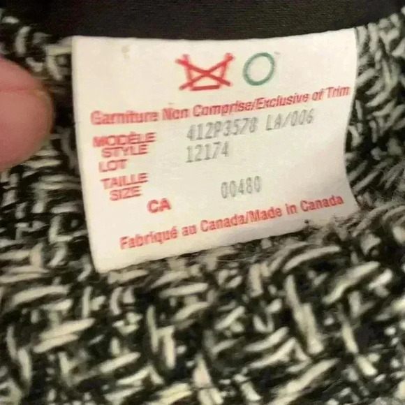 Vintage petite Essay tweed blazer, fully lined, fitted, beautifully tailored bl… - Picture 6 of 9